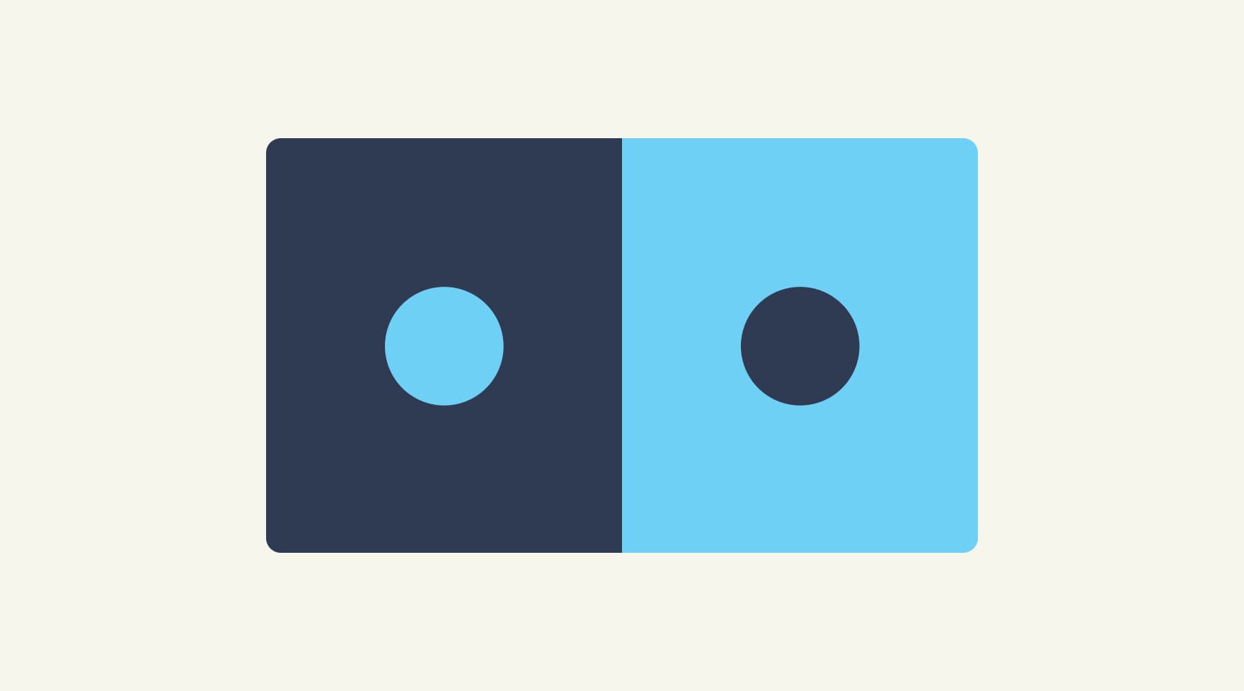 Example of different contrast levels 