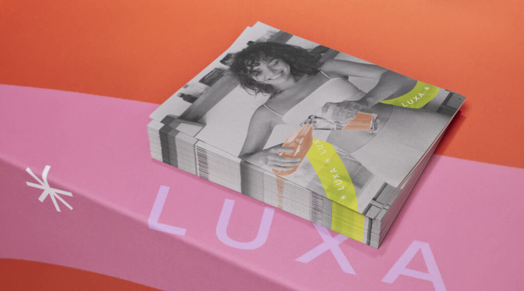 An example of a saddle-stitch booklet