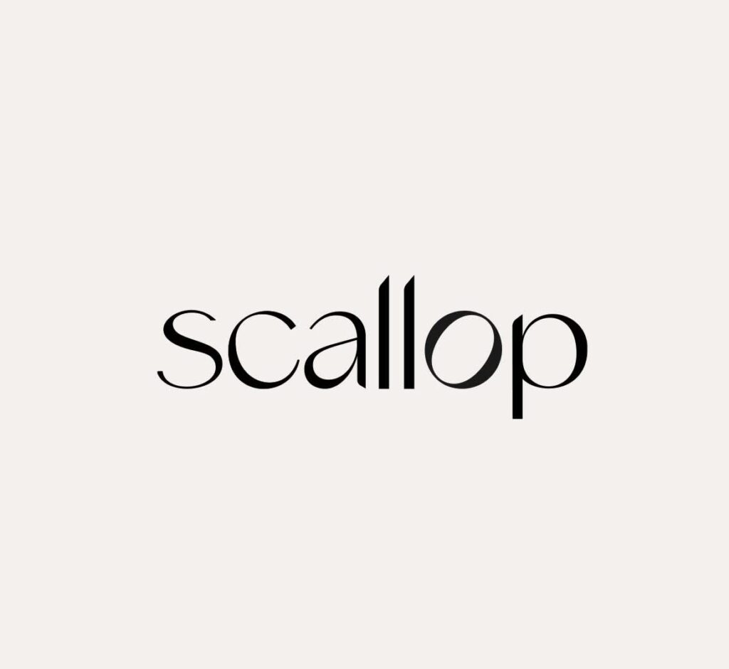 Scallop simple logo design
