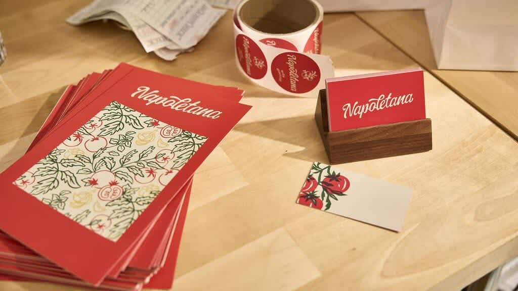 red restaurant small business branding color psychology in marketing