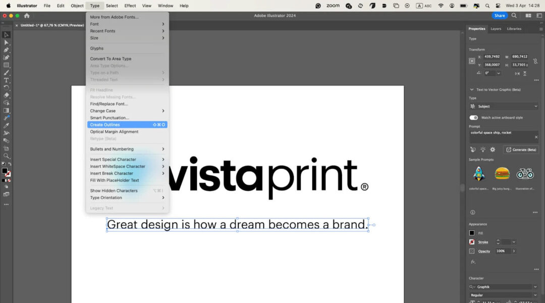 Basic Edit Logo How to Edit a Logo Step by Step | VistaPrint US