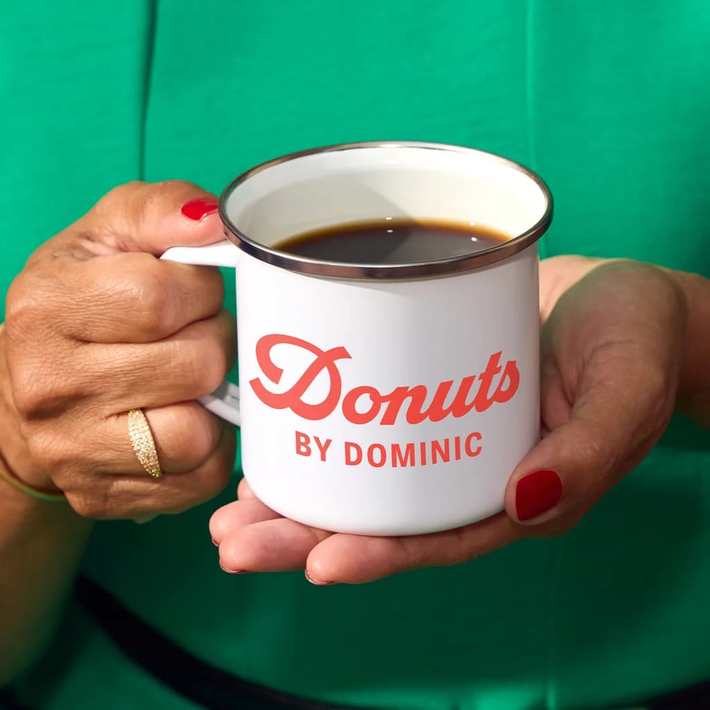 business name mug design idea for Donuts by Dominic