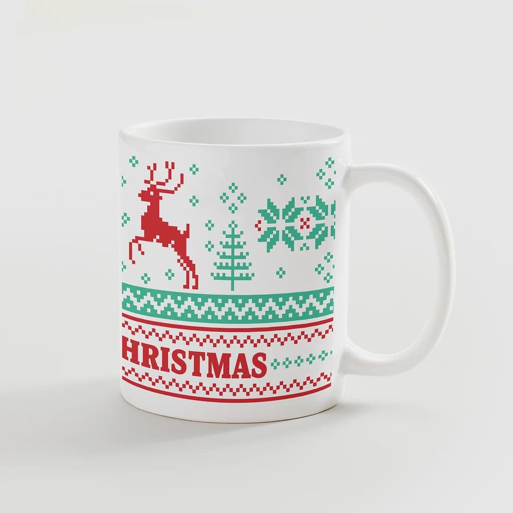 Christmas mug design idea