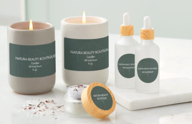 Put your logo on candle packaging to create awesome branded gifts. Take a look at our customizable scented candles.