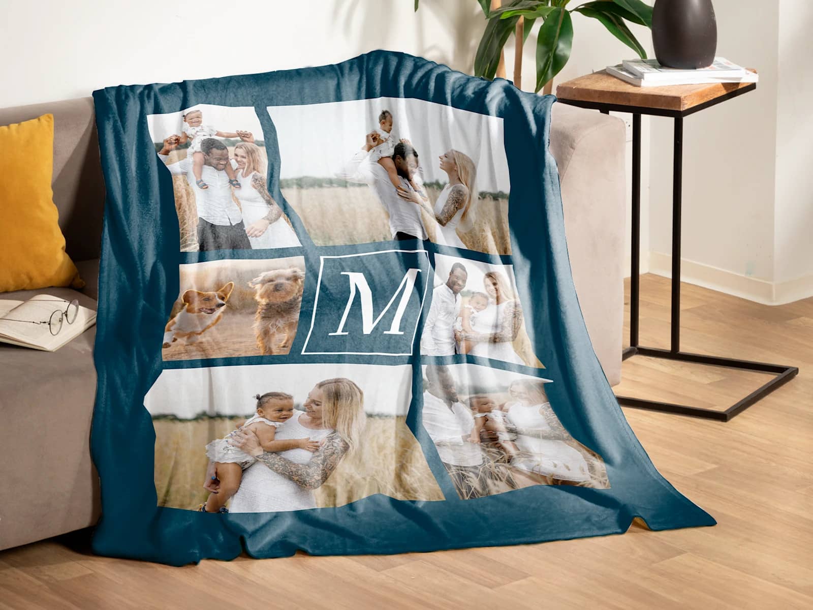 A personalized blanket